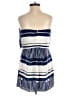Lulus Stripes Blue Romper Size S - photo 2