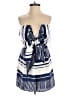 Lulus Stripes Blue Romper Size S - photo 1