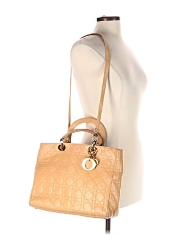 Christian Dior Vintage Leather Satchel (view 2)