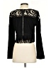 JOA Black Long Sleeve Top Size XS - photo 2