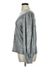 John Paul Richard Metallic Silver Pullover Sweater Size XL - photo 5