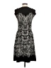 BCBGMAXAZRIA Graphic Black Cocktail Dress Size M - photo 2