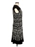 BCBGMAXAZRIA Graphic Black Cocktail Dress Size M - photo 4