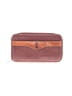 Assorted Brands 100% Leather Burgundy Brown Leather Card Holder One size - photo 1
