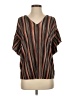 Vanessa Virginia 100% Polyester Brown Poncho Size XS - photo 1