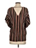 Vanessa Virginia 100% Polyester Brown Poncho Size XS - photo 2