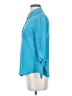 Juicy Couture 100% Silk Blue Blouse Size 0 - photo 5