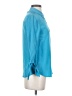 Juicy Couture 100% Silk Blue Blouse Size 0 - photo 4