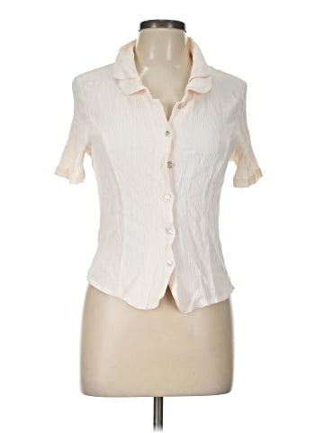 Impressions Short Sleeve Blouse (view 1)