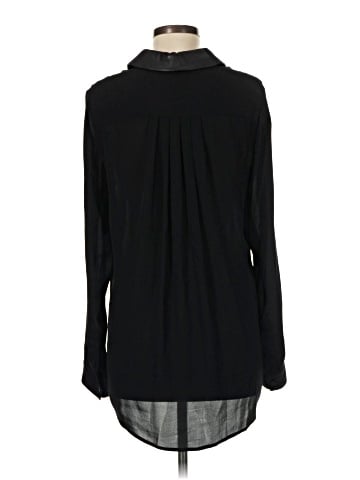 Monika Chiang Long Sleeve Silk Top (view 2)