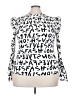 Shein Curve White Sleeveless Blouse Size 3X - photo 1