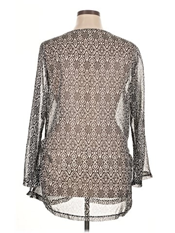 Jones New York Sport 3/4 Sleeve Blouse (view 2)