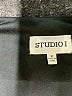 Studio 1 100% Polyester Graphic Black Cocktail Dress Size 8 - photo 7