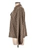 Unbranded 100% Polyester Brown Long Sleeve Blouse Size L - photo 5