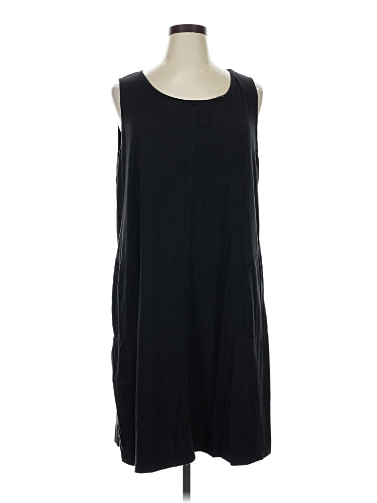 Pre-owned D&co. Casual Dress In Black