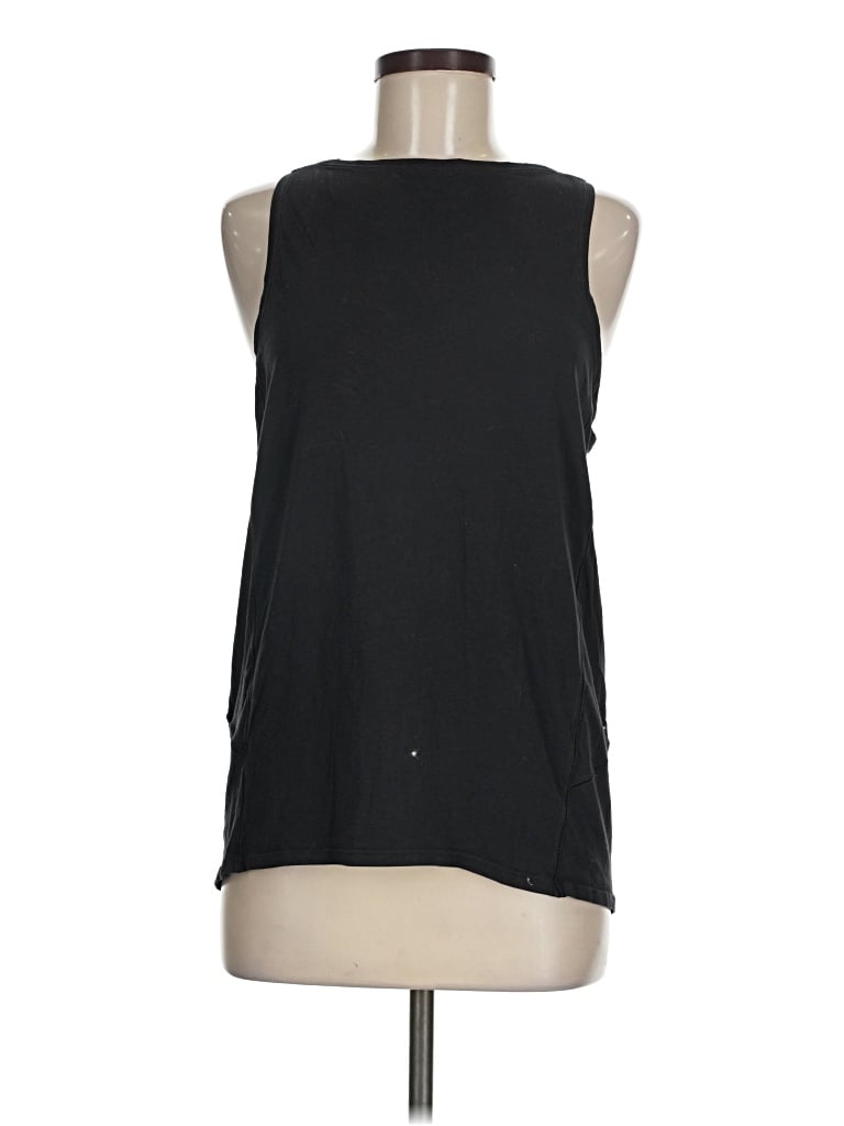 Pre-owned Lululemon Athletica Sleeveless T-shirt In Black