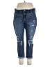 Old Navy Stars Blue Jeans Size 16 - photo 1