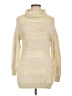 Assorted Brands Ivory Turtleneck Sweater Size L - photo 1