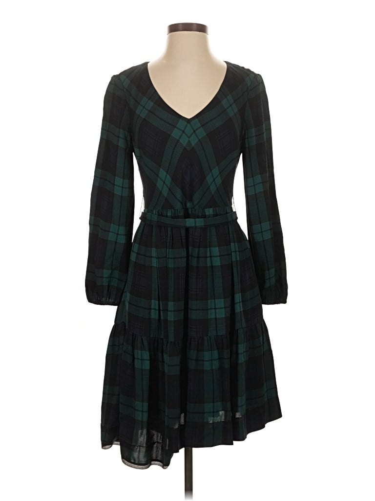 Pre-owned Jcrew Casual Dress In Green