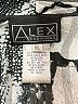 Alex Evenings 100% Polyester Animal Print Silver 3/4 Sleeve Blouse Size XL - photo 7
