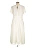 J.Crew 100% Polyester Ivory Casual Dress Size 16 - photo 2