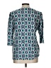 Sears Teal 3/4 Sleeve Blouse Size L (estimated) - photo 5