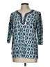 Sears Teal 3/4 Sleeve Blouse Size L (estimated) - photo 4