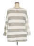 Yours Stripes Silver Pullover Sweater Size 20 - photo 2