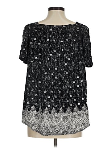 Caffé Marrakesh Short Sleeve Blouse (view 2)