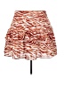 Shein Curve Animal Print Orange Casual Skirt Size 3X - photo 2