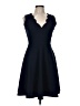 ABS Allen Schwartz Solid Blue Cocktail Dress Size 8 - photo 1