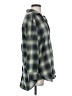 Lola River Plaid Green Long Sleeve Blouse Size S - photo 4