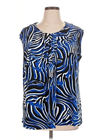 Anne Klein Sleeveless Blouse (view 1)