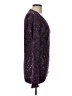 Jeans By Buffalo Tweed Purple Pullover Sweater Size L - photo 4