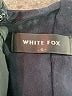 White Fox Black Sleeveless Blouse Size S - photo 6