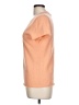 J.Crew Collection Orange Short Sleeve Top Size L - photo 5