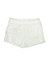 H&M 100% Cotton Solid Ivory Shorts Size 10 - photo 1