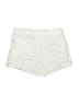 H&M 100% Cotton Solid Ivory Shorts Size 10 - photo 2