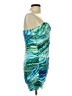 Body Central Tie-dye Green Cocktail Dress Size L - photo 4