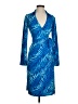 Express Blue Casual Dress Size 1 - 2 - photo 1