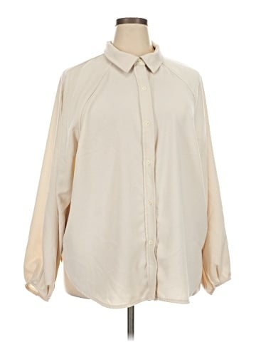 Worthington 3/4 Sleeve Blouse (view 1)