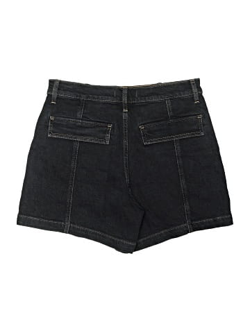 Madewell The Perfect Vintage Mid-Length Cargo Jean Short in Shamp Wash (view 2)
