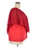 Venus 100% Polyester Red Short Sleeve Blouse Size 2X - photo 4