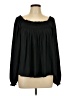 Grade & Gather 100% Polyester Black Long Sleeve Blouse Size L - photo 1