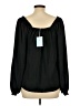 Grade & Gather 100% Polyester Black Long Sleeve Blouse Size L - photo 2