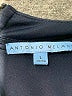 Antonio Melani Solid Blue Jumpsuit Size L - photo 4