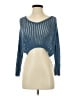 MLC Metallic Blue Cardigan Size S - photo 1
