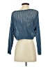 MLC Metallic Blue Cardigan Size S - photo 2