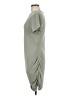 Express Solid Gray Casual Dress Size M - photo 5