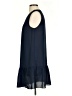 Unbranded Solid Blue Casual Dress Size S - photo 5